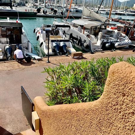 Ferienwohnung Yachts view, 100m Beach Saint-Tropez, Fiber Wifi High speed Cogolin Exterior foto