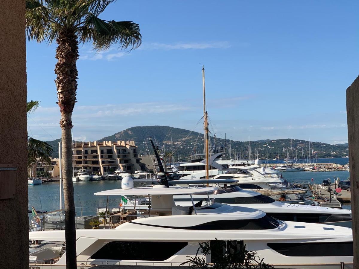 Ferienwohnung Yachts view, 100m Beach Saint-Tropez, Fiber Wifi High speed Cogolin Exterior foto