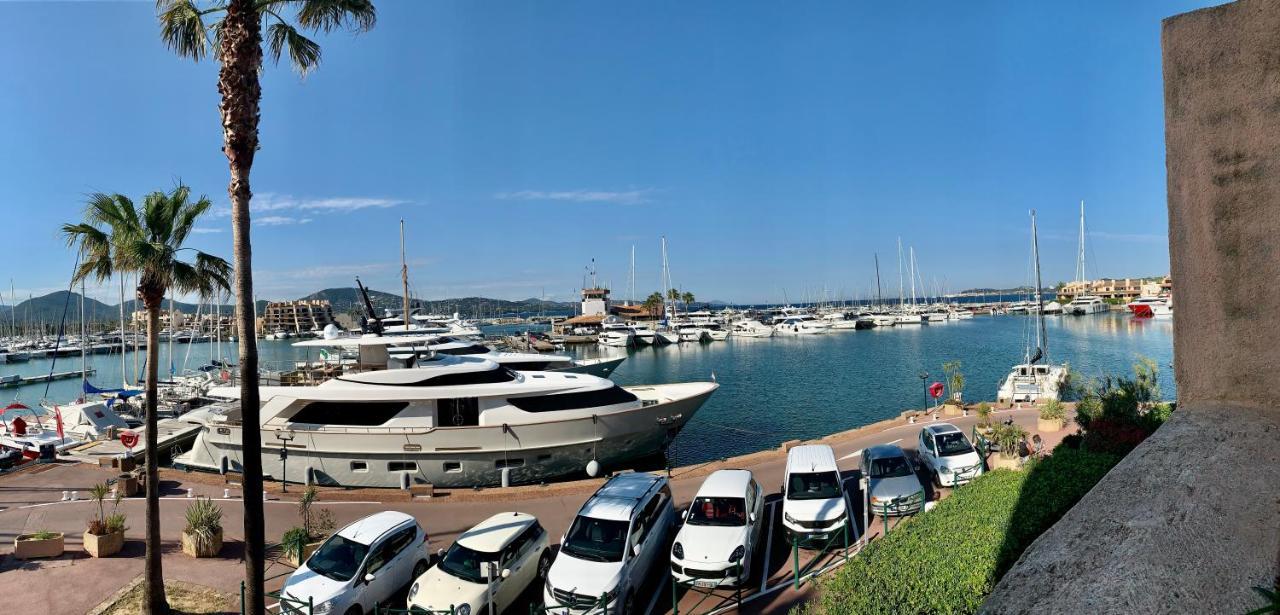 Ferienwohnung Yachts view, 100m Beach Saint-Tropez, Fiber Wifi High speed Cogolin Exterior foto